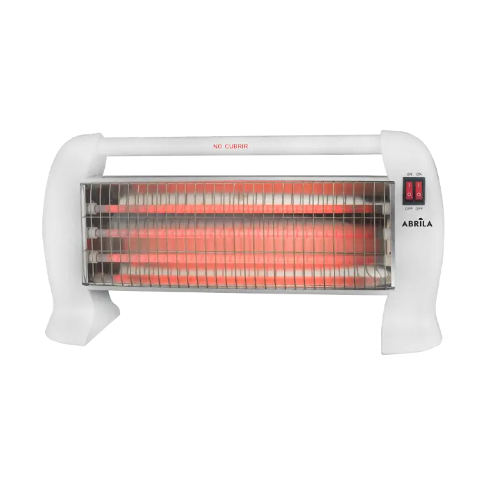 Estufa elèctrica de quars Hunter 1200 W – 3 potències, sistema antibolcada i portàtil